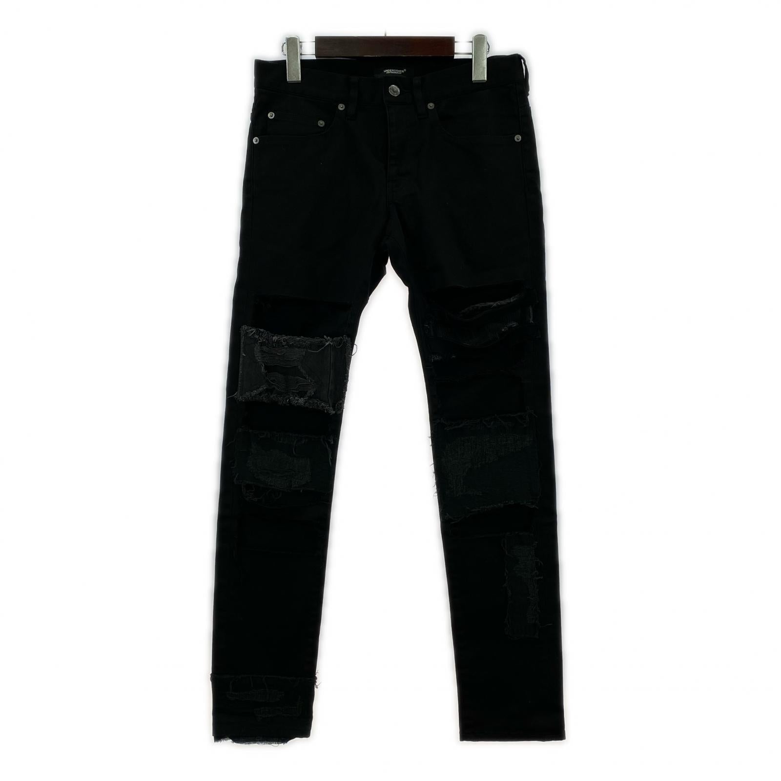 パンツ 23SS ハードダメージ パンツ 黒 2 2 ブラック