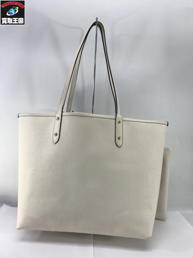 F36658 シグネチャー リバーシブルトートバッグ