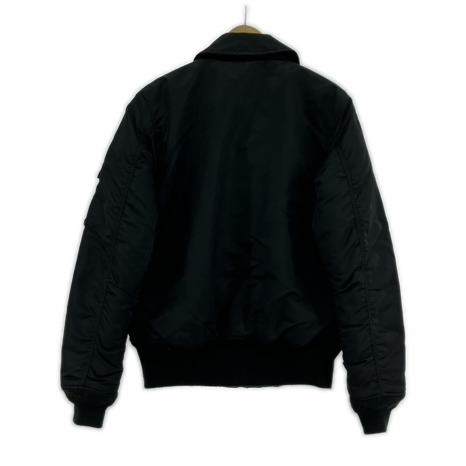 ジャケット ALPHA INDUSTRIES CWU-45P TIGHT FIT M ブラック