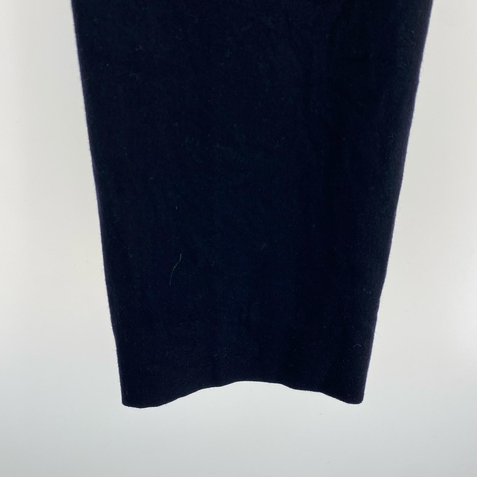 パンツ 90s JIL SANDER 本人期 ウールスラックス 紺 38 ネイビー