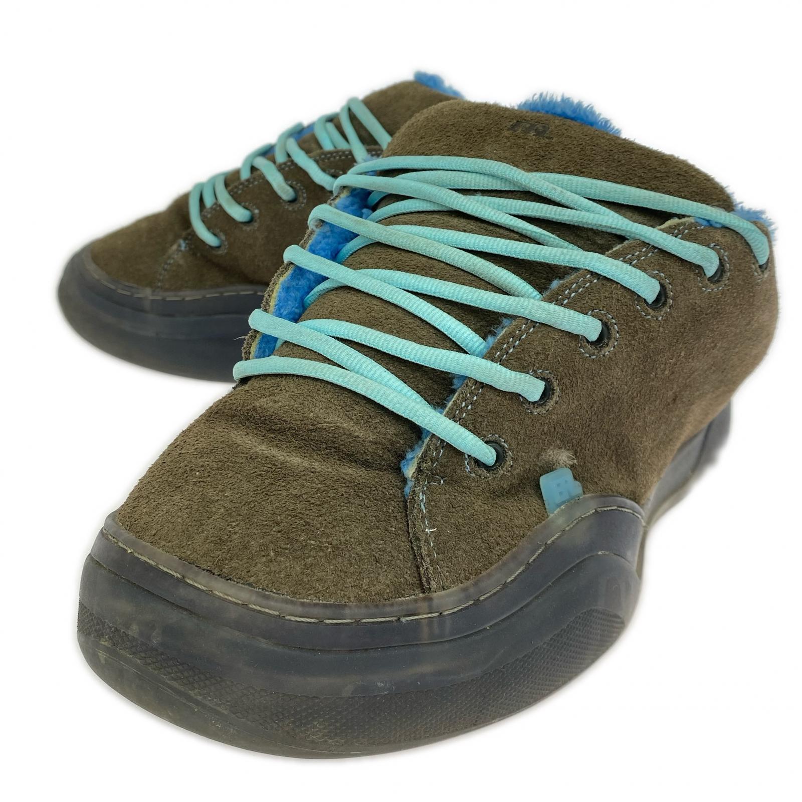 スニーカー ERL VAMPS FOAM SKATE SNEAKER 26cm ブラウン