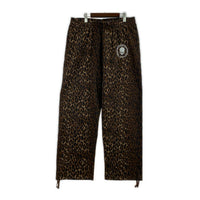 パンツ Supreme×Number (N)ine 25AW Drawstring Sweatpant Leopard スウェットパンツ XL ブラウン