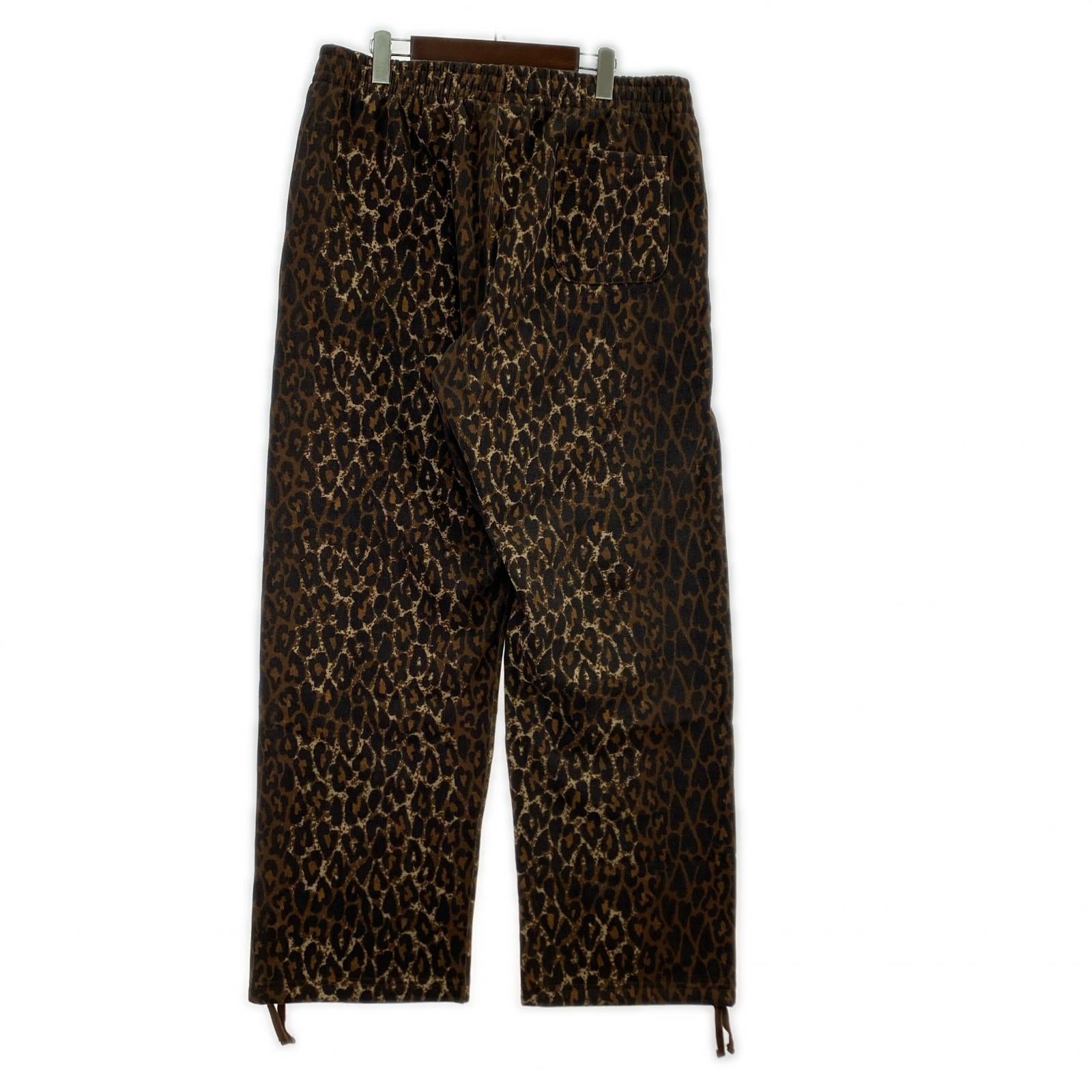 パンツ Supreme×Number (N)ine 25AW Drawstring Sweatpant Leopard スウェットパンツ XL ブラウン