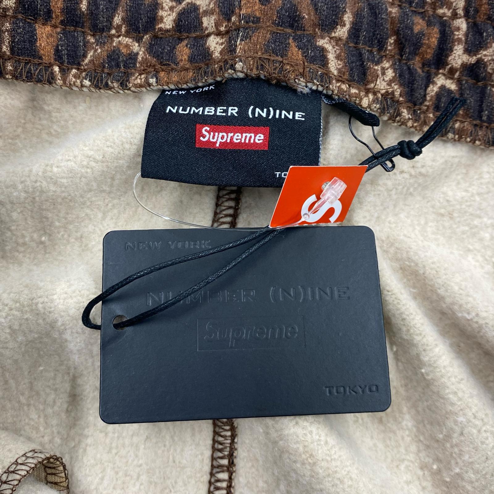 パンツ Supreme×Number (N)ine 25AW Drawstring Sweatpant Leopard スウェットパンツ XL ブラウン