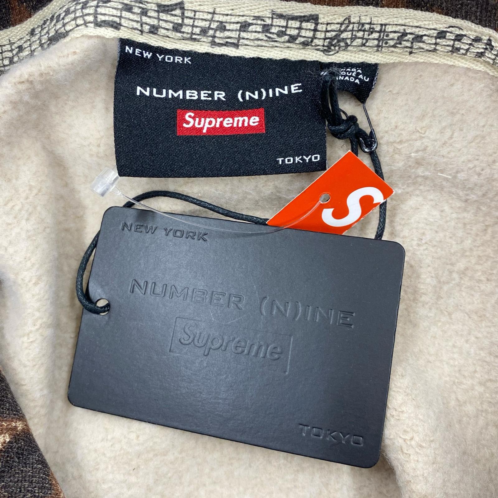 パーカー Supreme×Number (N)ine 25AW Hooded Sweatshirt Leopard XL ブラウン