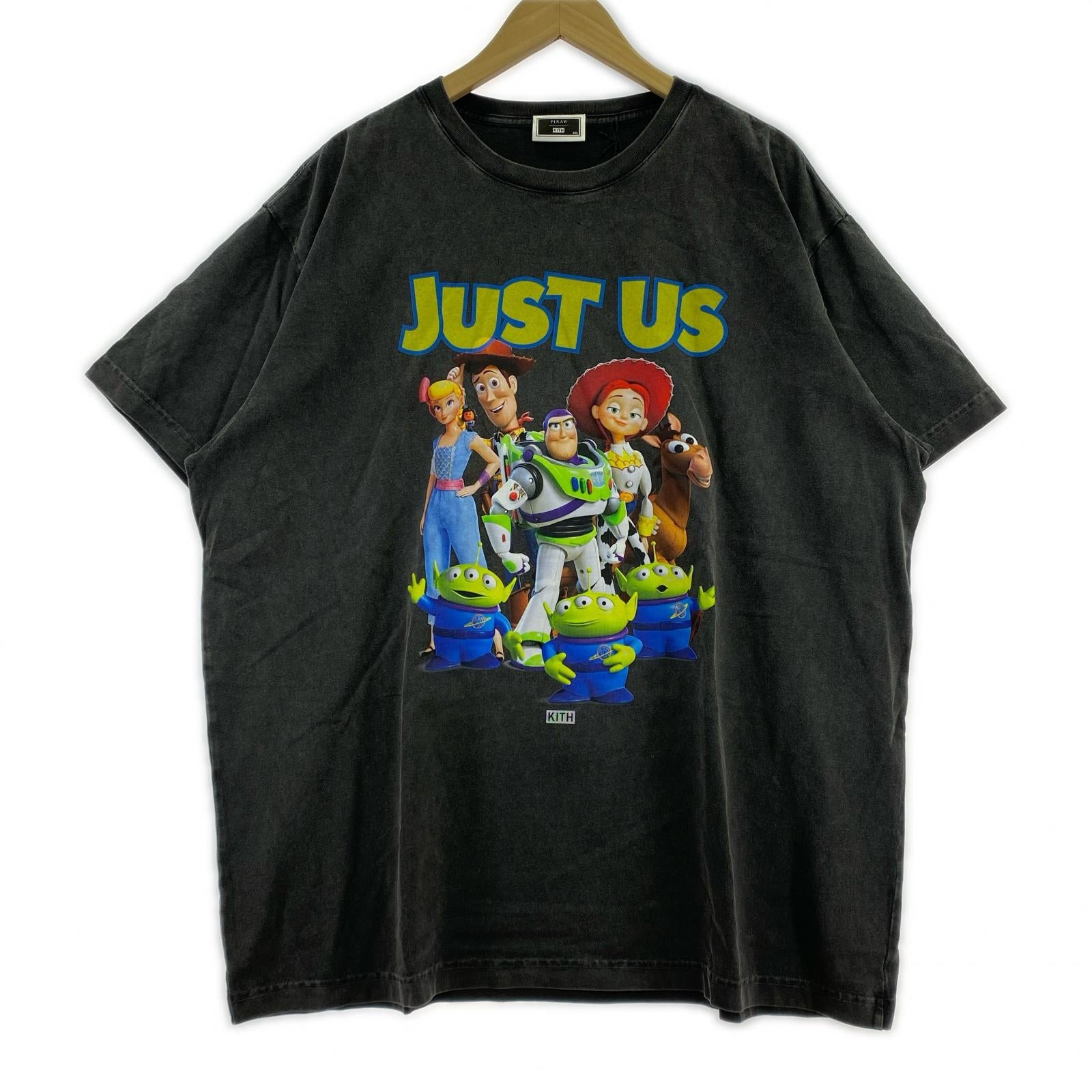 半袖Tシャツ KITH×TOY STORY 25AW JUST US TOY STORY VINTAGE TEE XXL ブラック