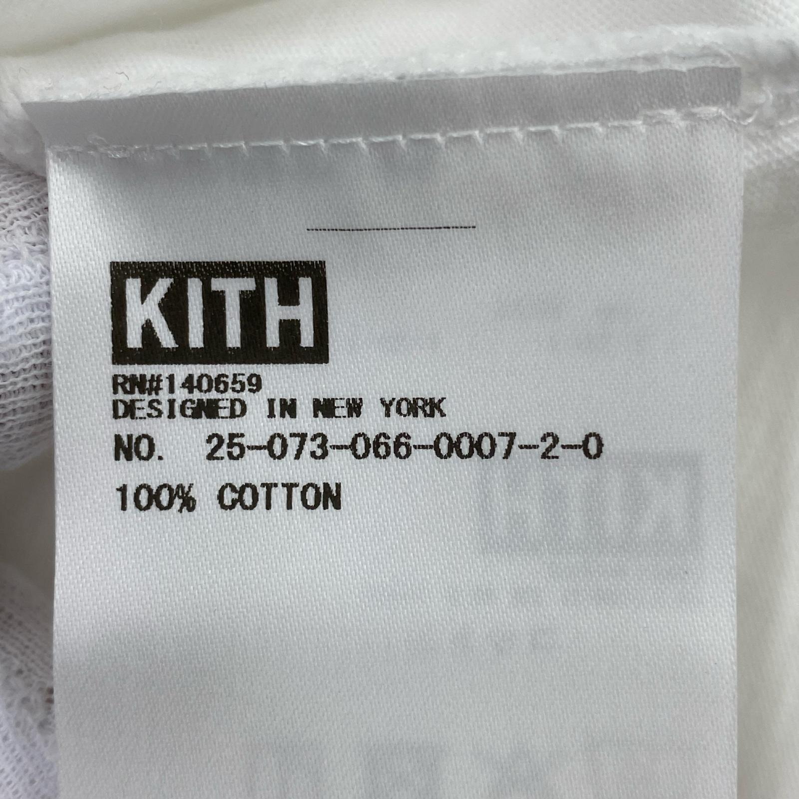 半袖Tシャツ KITH×Treats 25SS Blockbuster Vintage Tee White XXL ホワイト