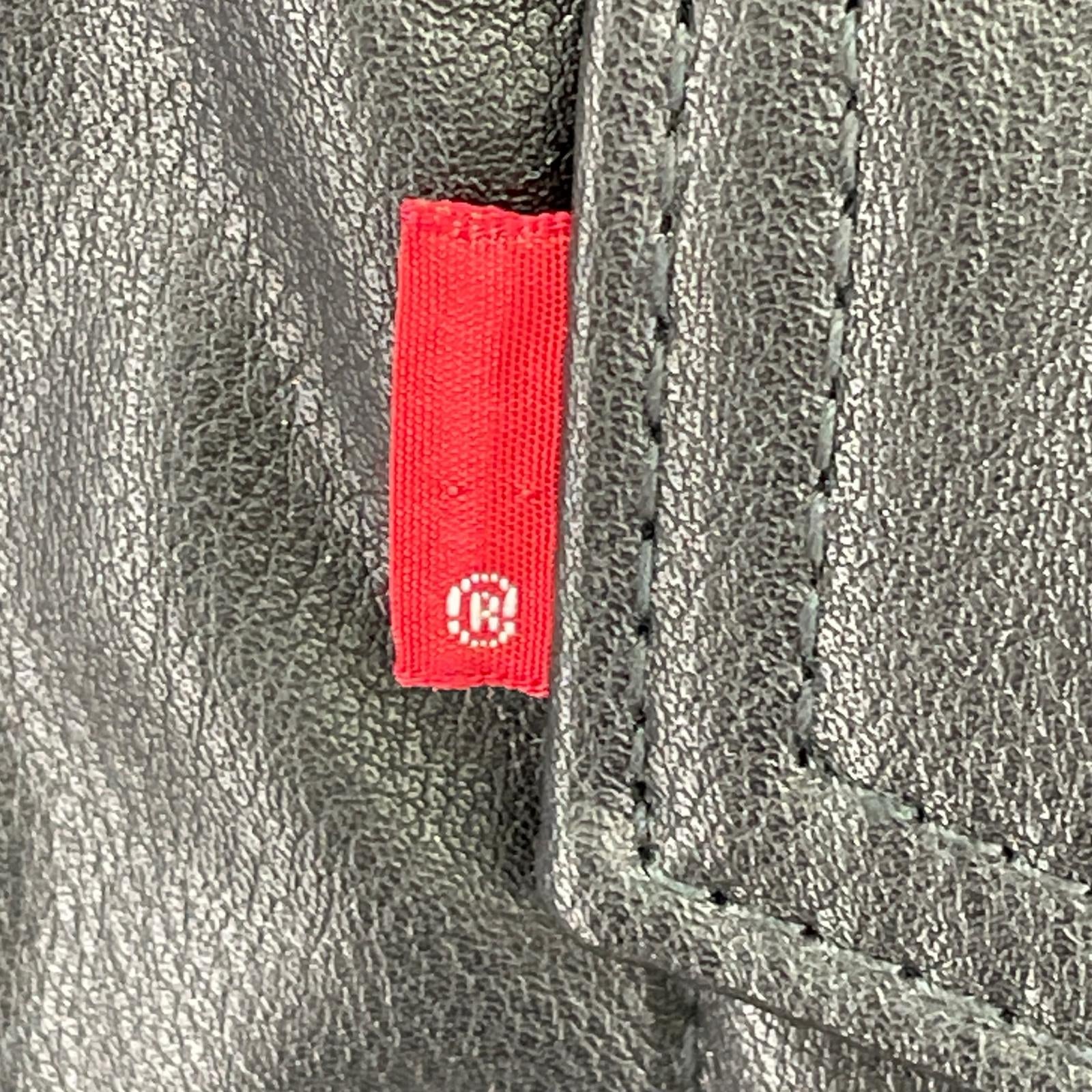 レザージャケット LEATHER TRUCKER JACKET XL ブラック