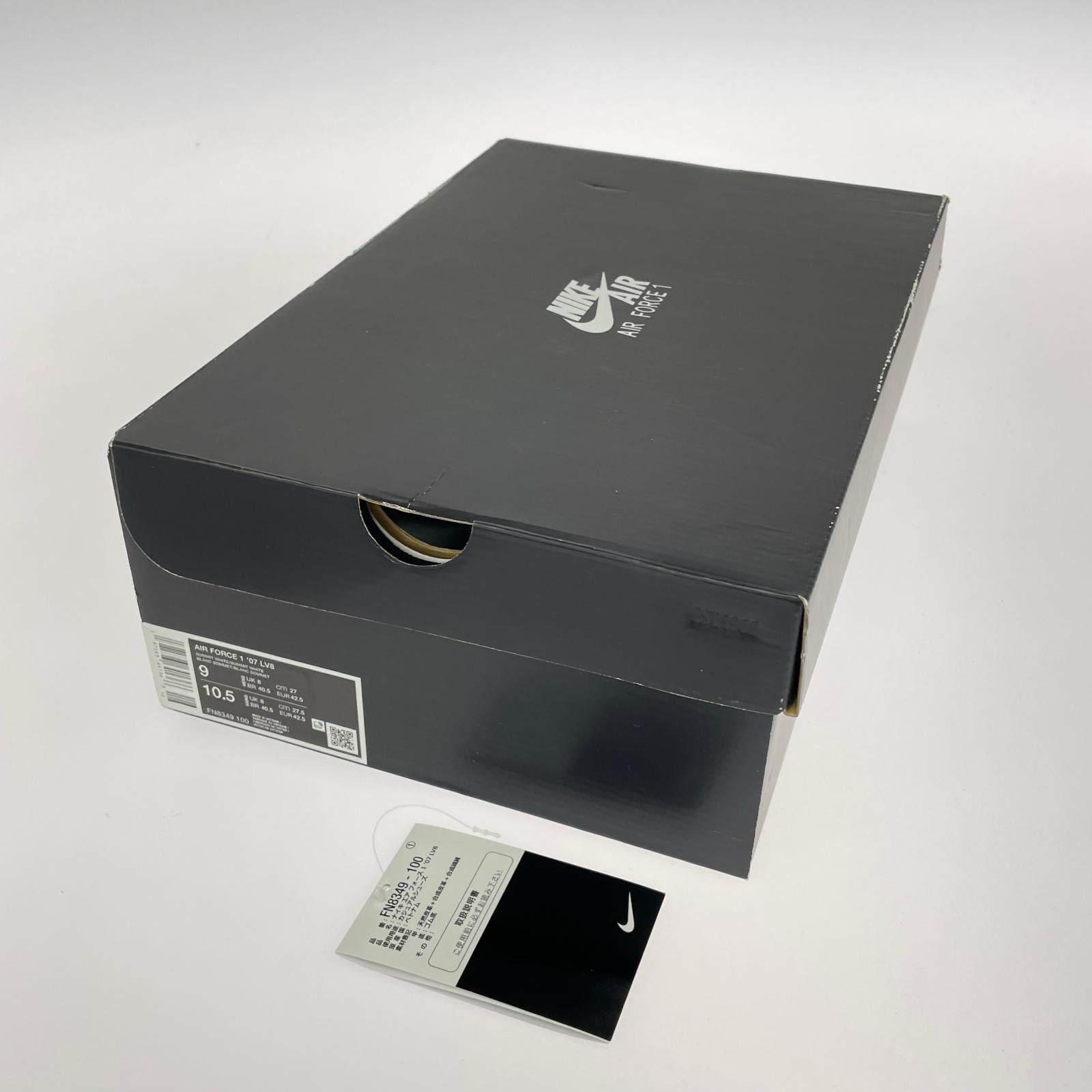 スニーカー AIR FORCE 1 lv8 白 (27.0) 27cm (US9 UK8 1/2 EU44) ホワイト