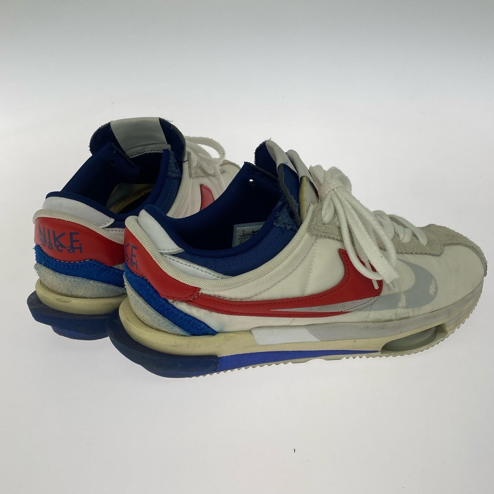 スニーカー DQ0581-100 SACAI ZOOM CORTEZ SP(27) 27cm (US9 UK8 1/2 EU44) ホワイト