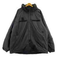 ダウンジャケット LEVEL7 PRIMALOFT BLK L L ブラック