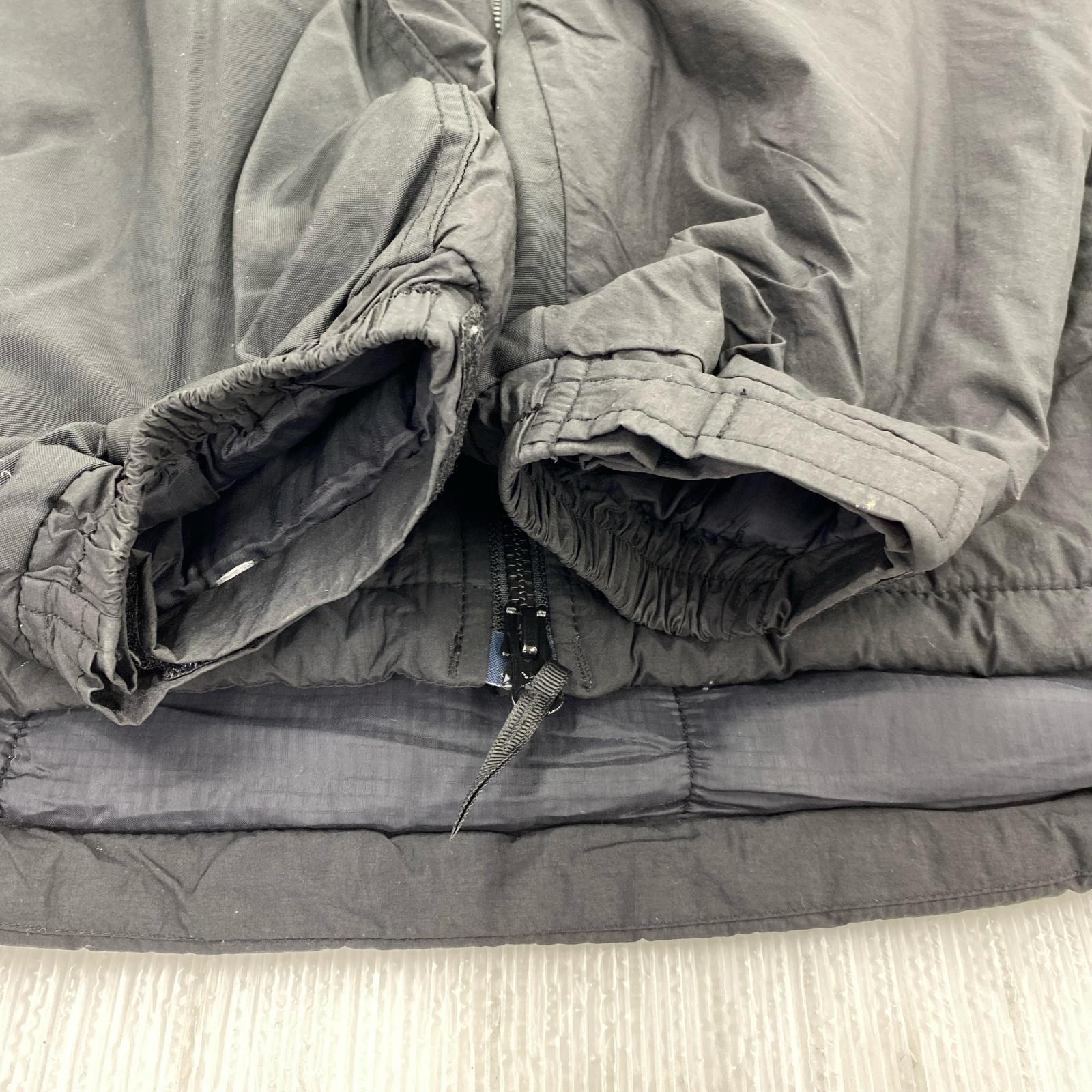 ダウンジャケット LEVEL7 PRIMALOFT BLK L L ブラック