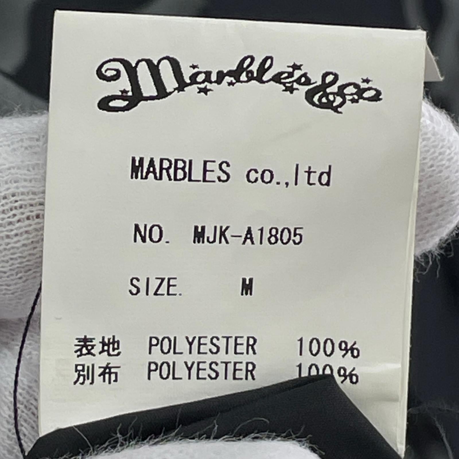 ジャケット MARBLES 総柄ナイロンジャケット (M) M