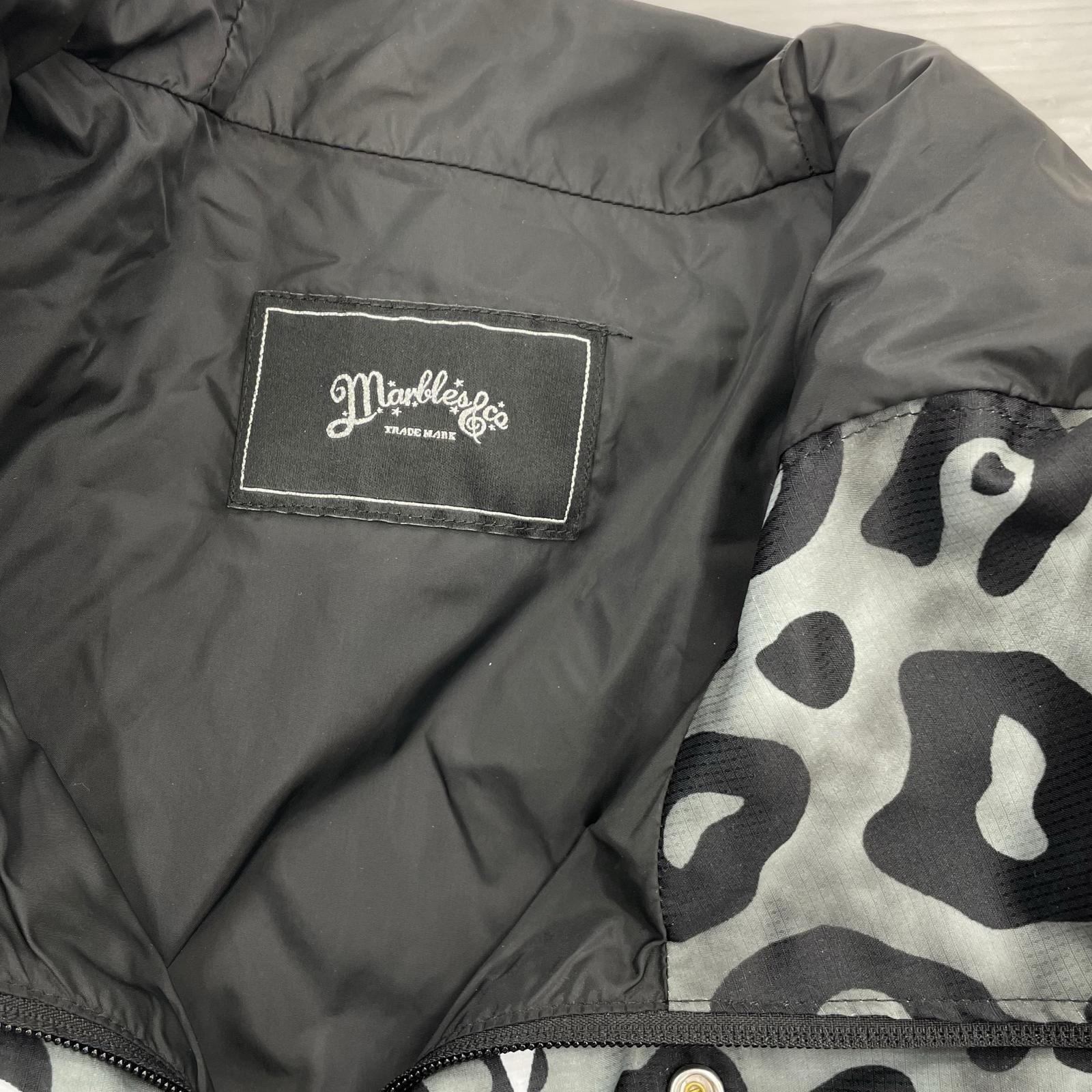 ジャケット MARBLES 総柄ナイロンジャケット (M) M