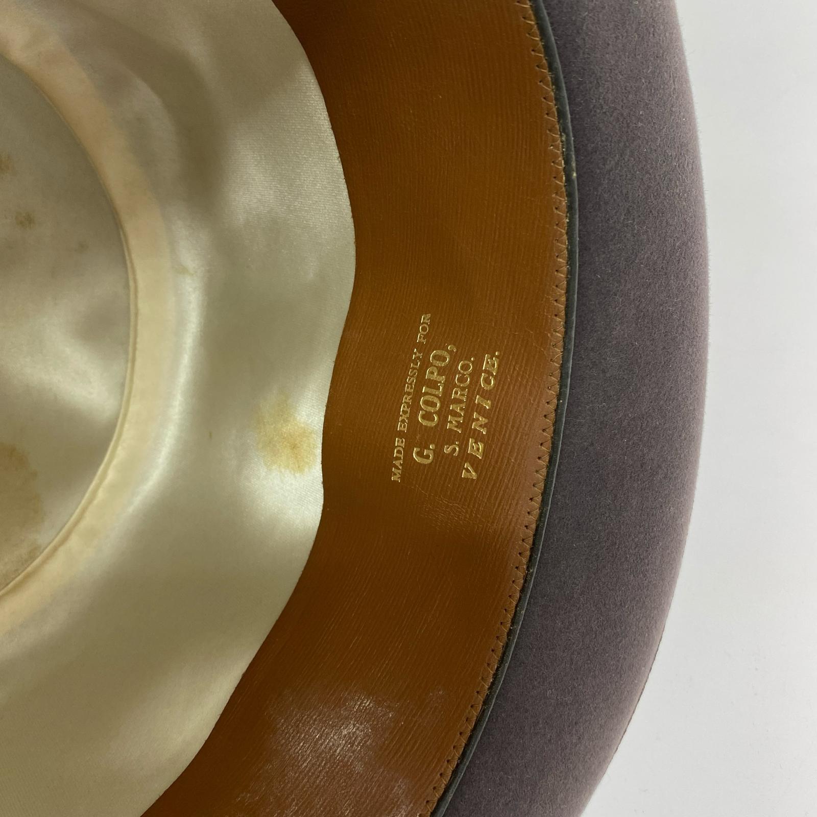 ハット TRESS&CO ハット 茶 ブラウン