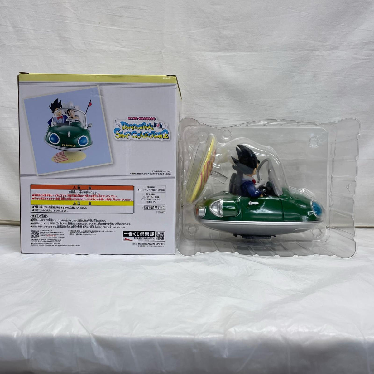 一番くじ ドラゴンボール スナップコレクション2 A賞 孫悟空&チチ ドラゴンボール BANDAI フィギュア/グッズ