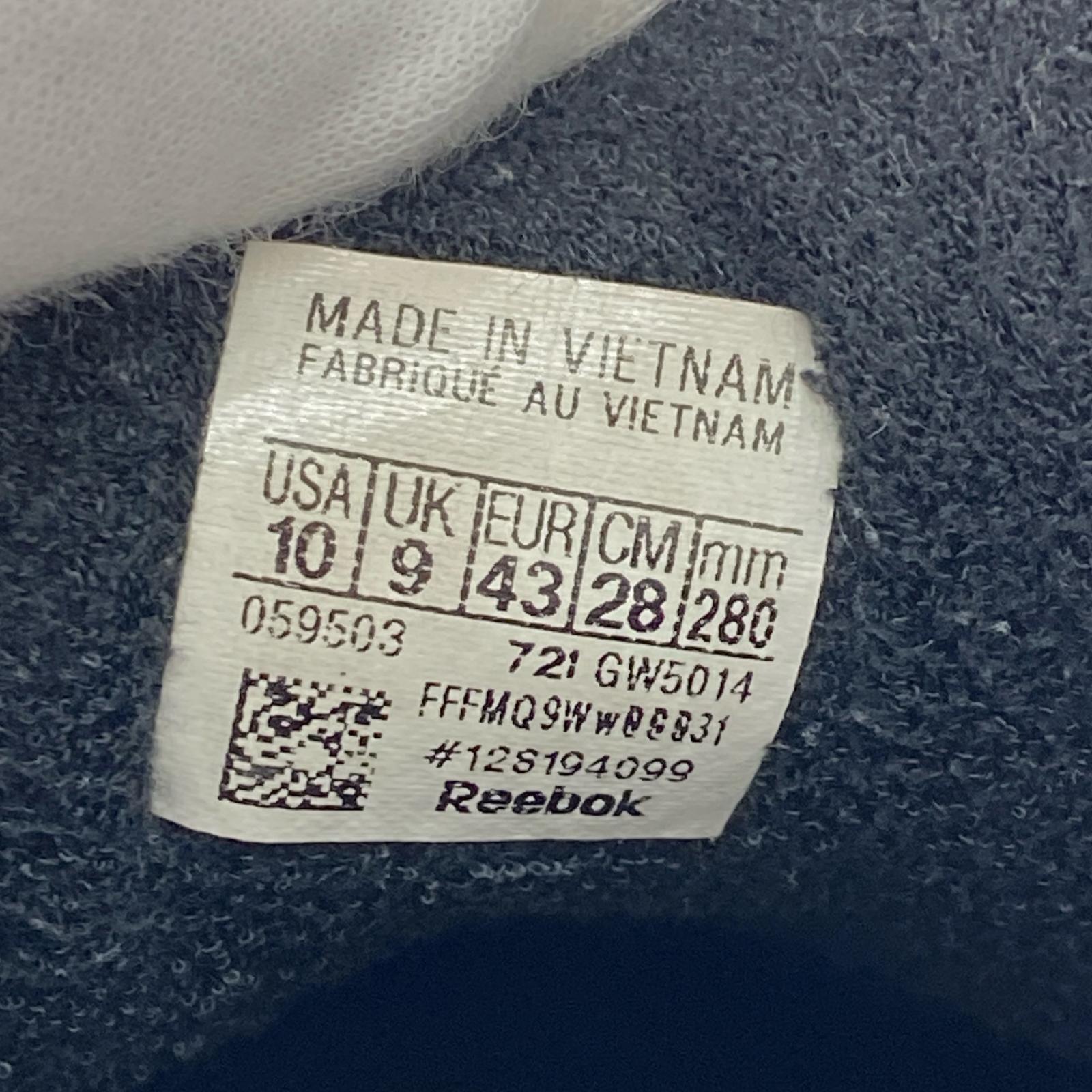 スニーカー ×REEBOK 28㎝ 28cm (US10 UK9 1/2 EU46) ブラック