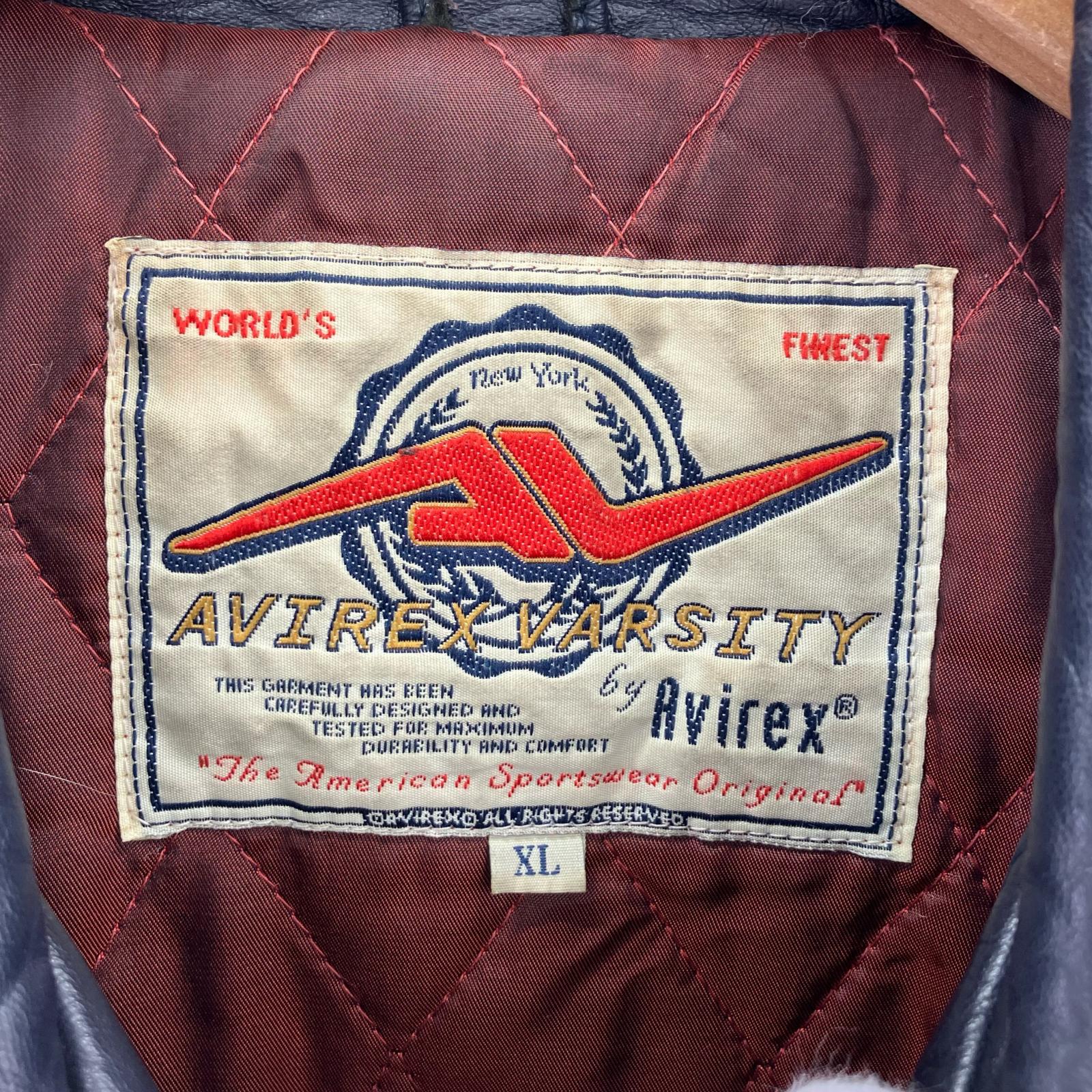 レザージャケット ラムレザージャケット ネイビ- XL ネイビー