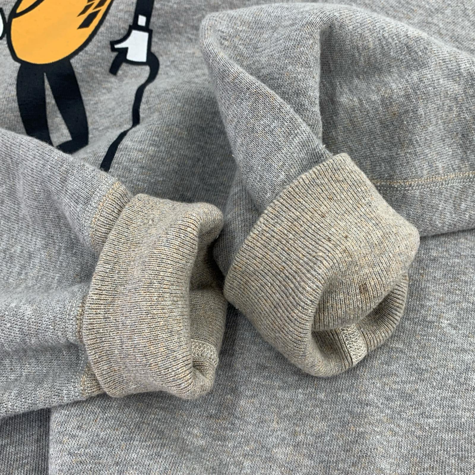 スウェット MR.PEANUT TSURIAMI SWEATSHIRT L グレー