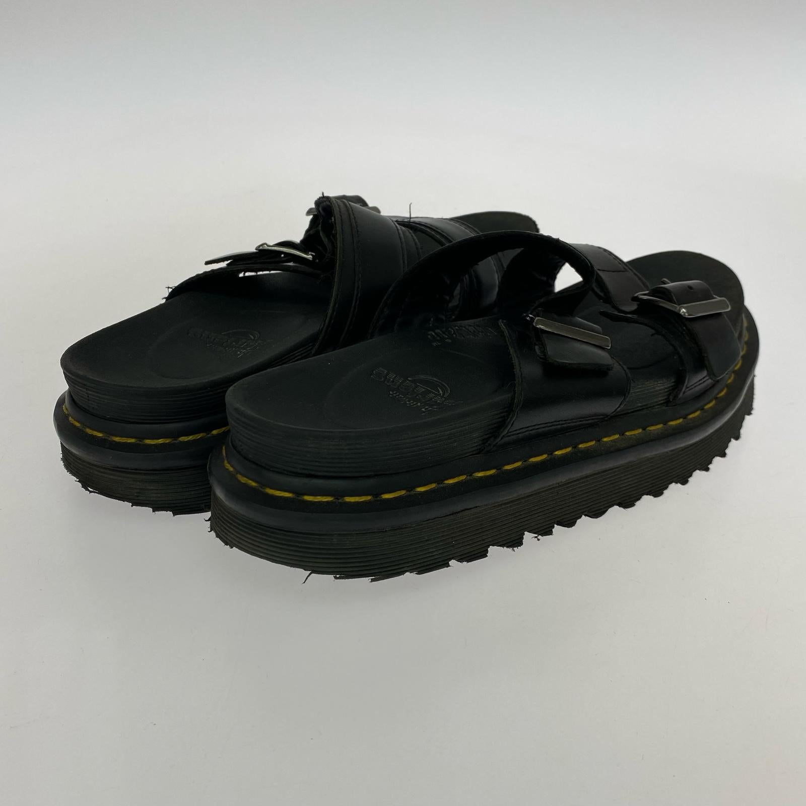 サンダル MYLES スライド サンダル UK8 ブラック