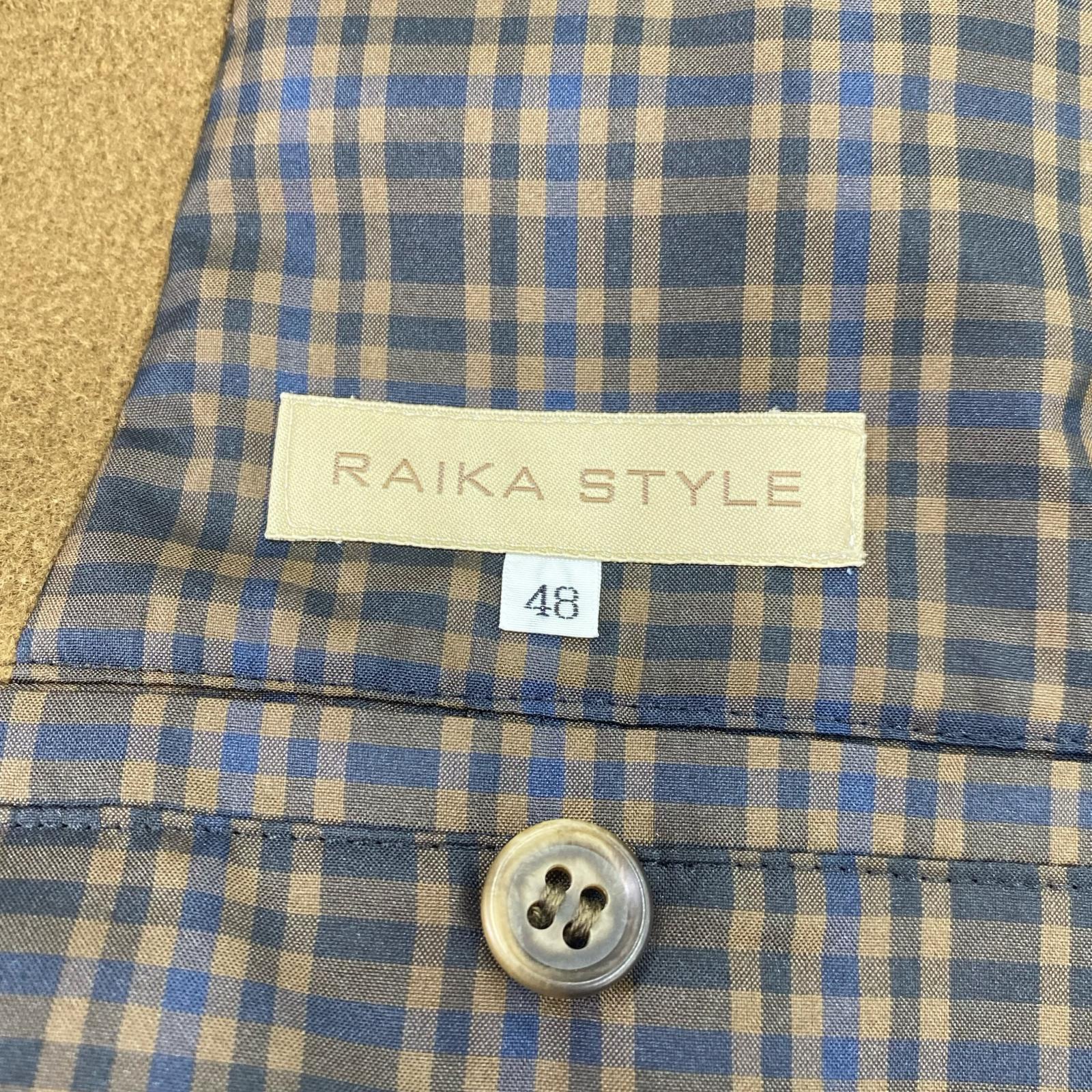 ジャケット RAIKA STYLE ウールジャケット ブラック