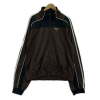 ブルゾン 24SS トラックジャケット 黒茶 XL