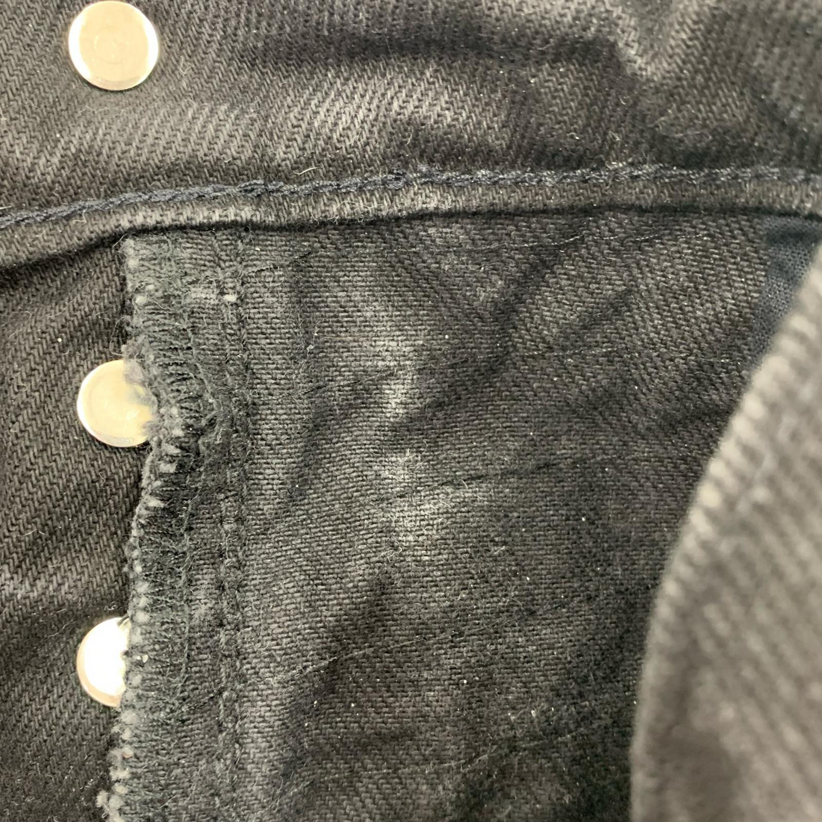 デニムパンツ PARADOXE PARIS Destroy Denim Pants (38) 38 ブラック