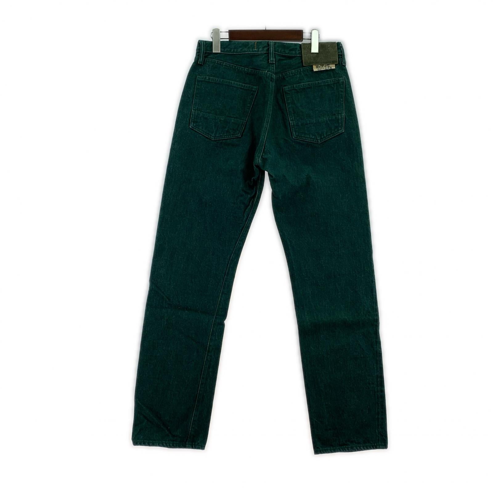 デニムパンツ KAPITAL 草木染め グリーンデニムパンツ SLP026A (34) 34 グリーン