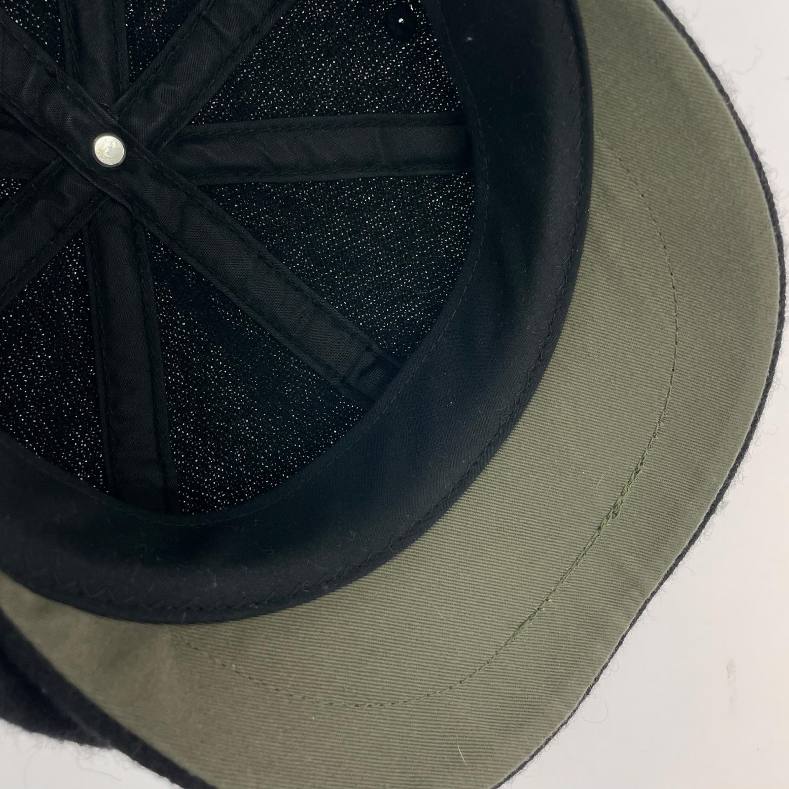 キャスケット THE H.W.DOG&CO WASHED HUNTING D-01078 黒 ブラック