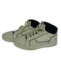 スニーカー ARMANI EXCHANGE ミッドカットスニーカー 白 (27) 28cm (US10 UK9 1/2 EU46) ホワイト