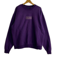 スウェット 21AW Cyber Monday Crewneck box logo(L) L パープル