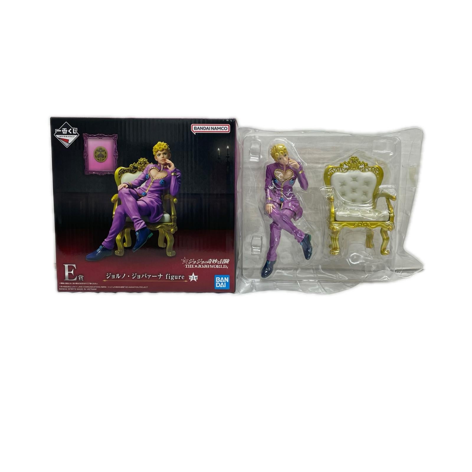 the jojo world E賞 ジョルノ ジョジョの奇妙な冒険 BANDAI フィギュア/グッズ
