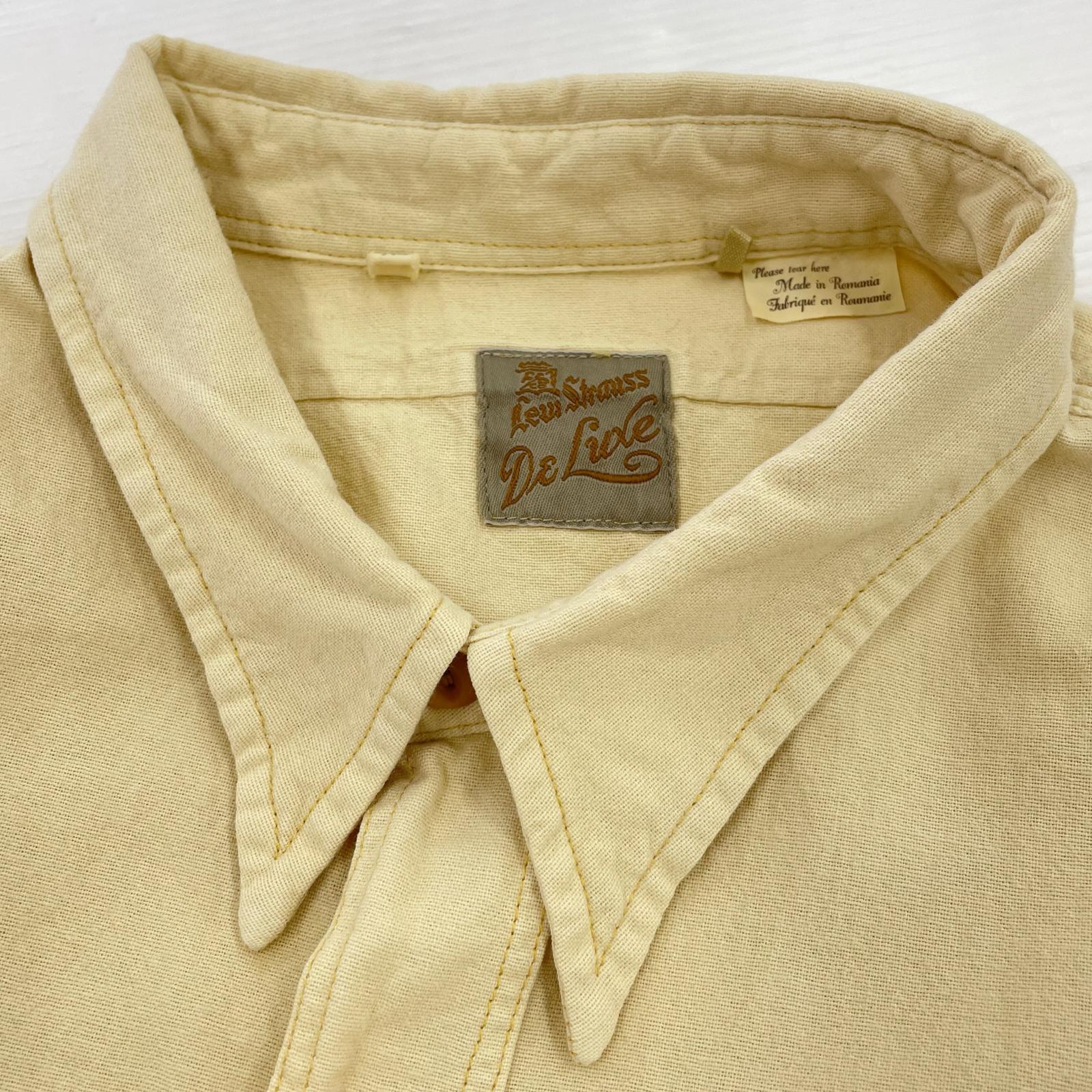 長袖シャツ NEW YORK LIMITED SHIRT 黄 (XL) LL イエロー