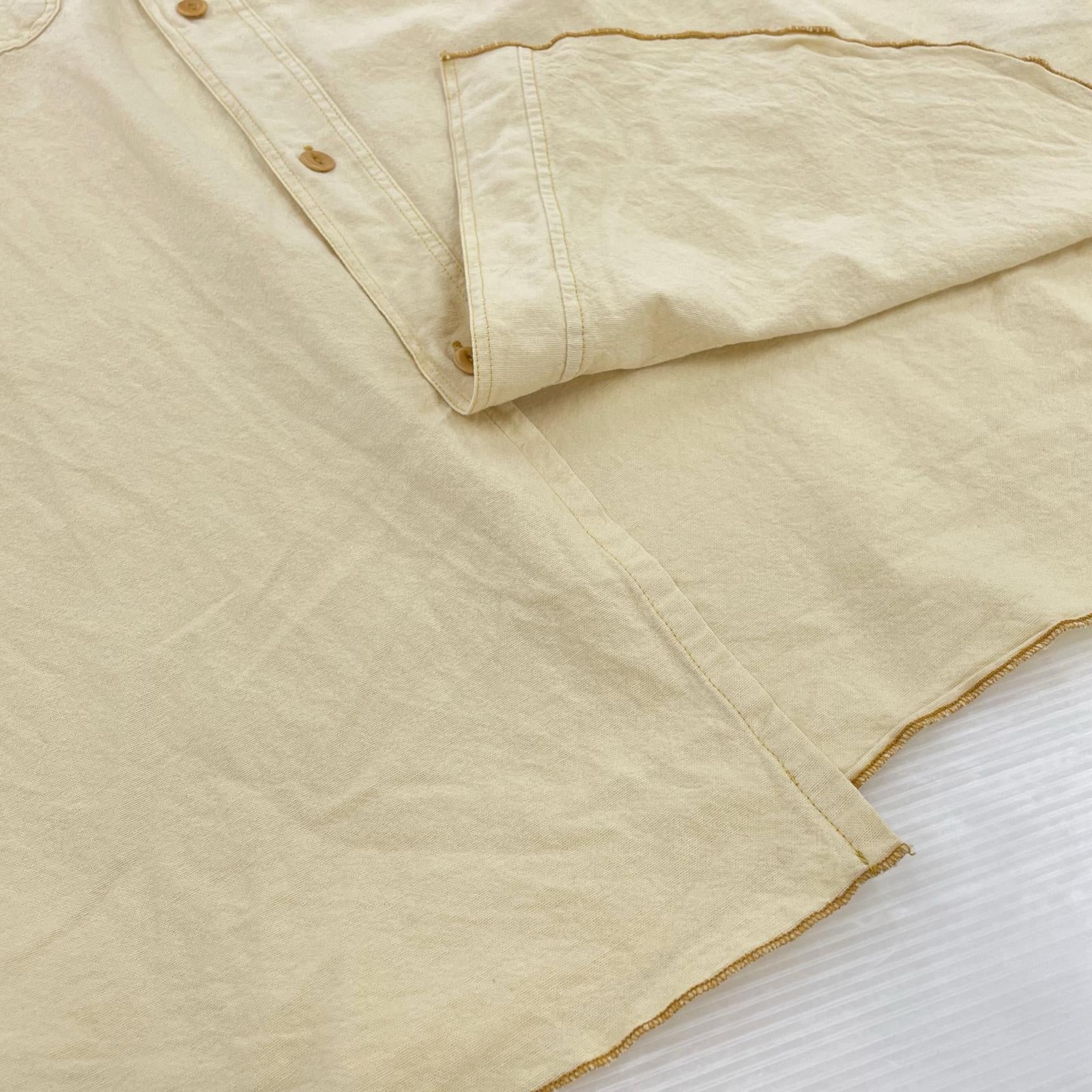 長袖シャツ NEW YORK LIMITED SHIRT 黄 (XL) LL イエロー