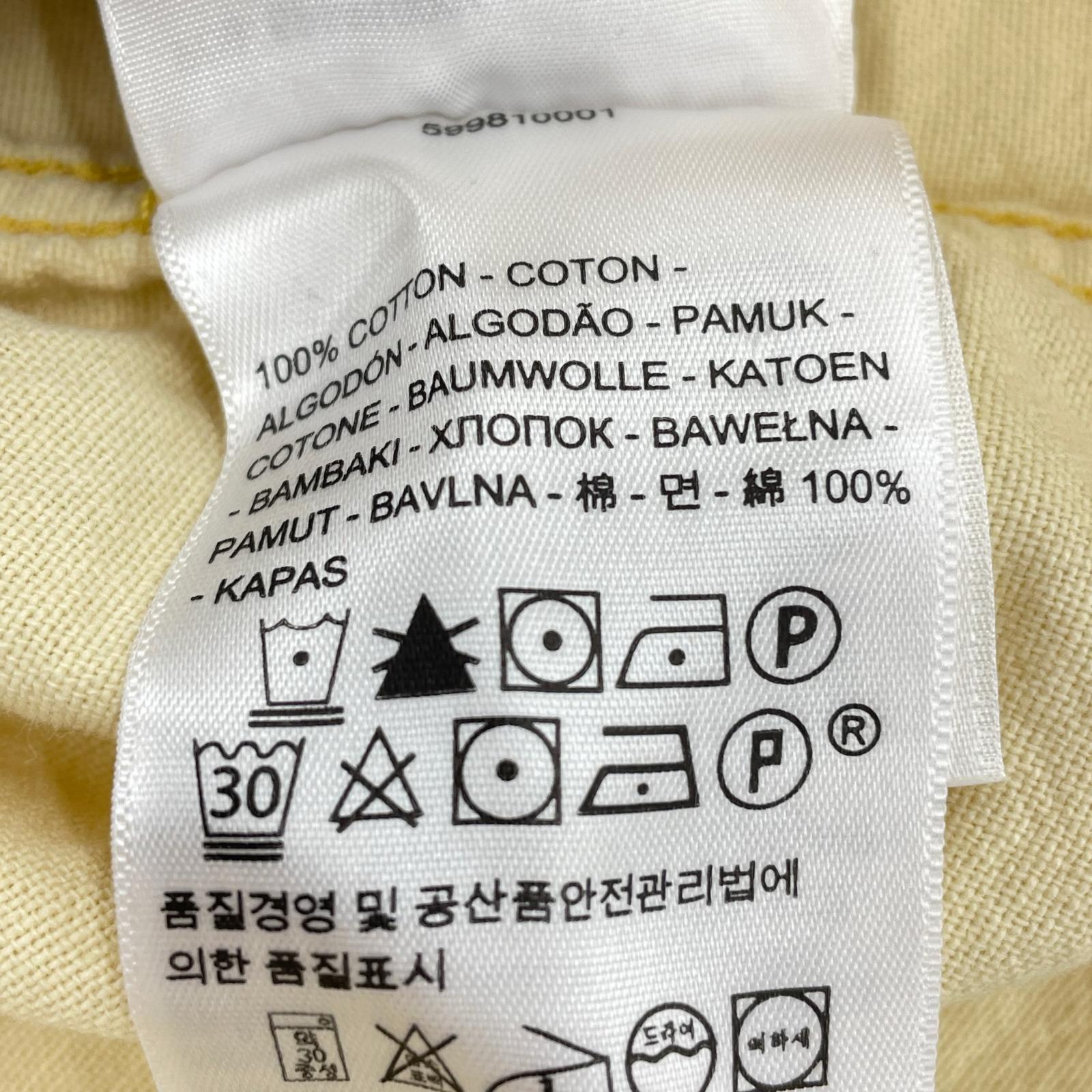 長袖シャツ NEW YORK LIMITED SHIRT 黄 (XL) LL イエロー