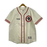 半袖シャツ x40 ACRES Twill Baseball Jersey L ホワイト
