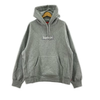 パーカー Box Logo Hooded Sweatshirt L グレー