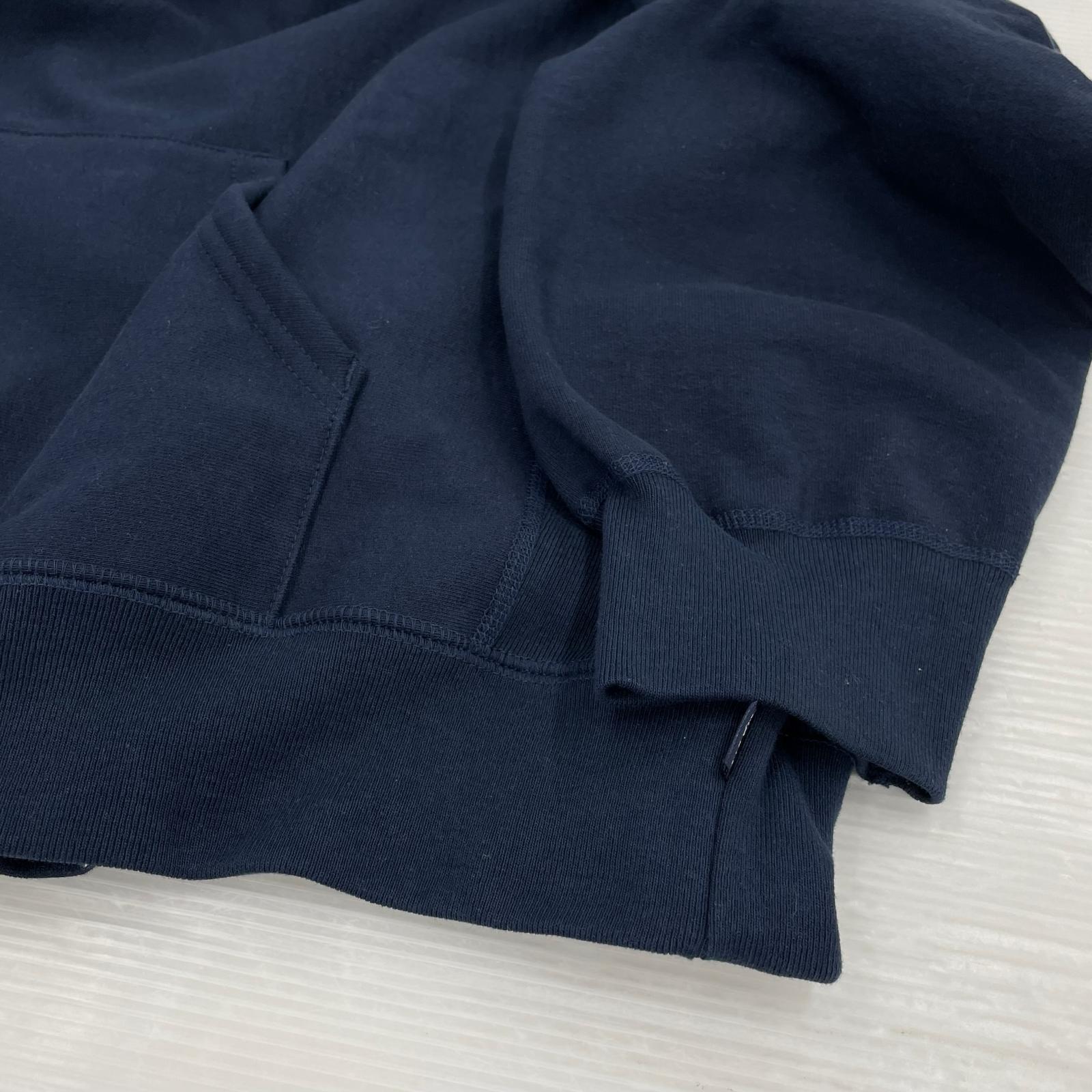 パーカー Box Logo Hooded Sweatshirt L ネイビー