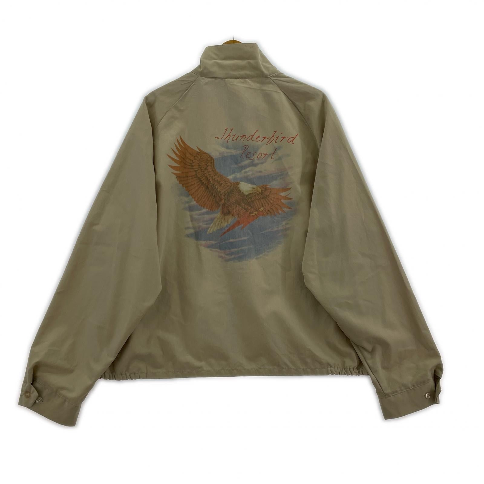 ジャケット Auburn Sportswear 90s ブルゾン ベージュ(XXL) ベージュ
