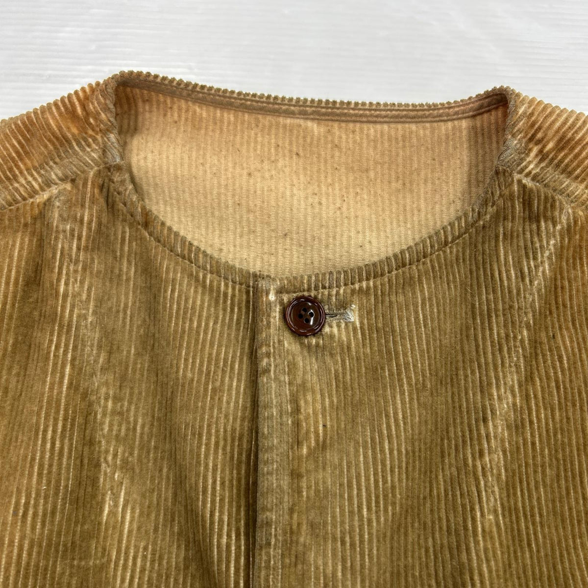ジャケット nest Robe CONFECT コーデュロイノーカラージャケット カーキ (-) 4 カーキ
