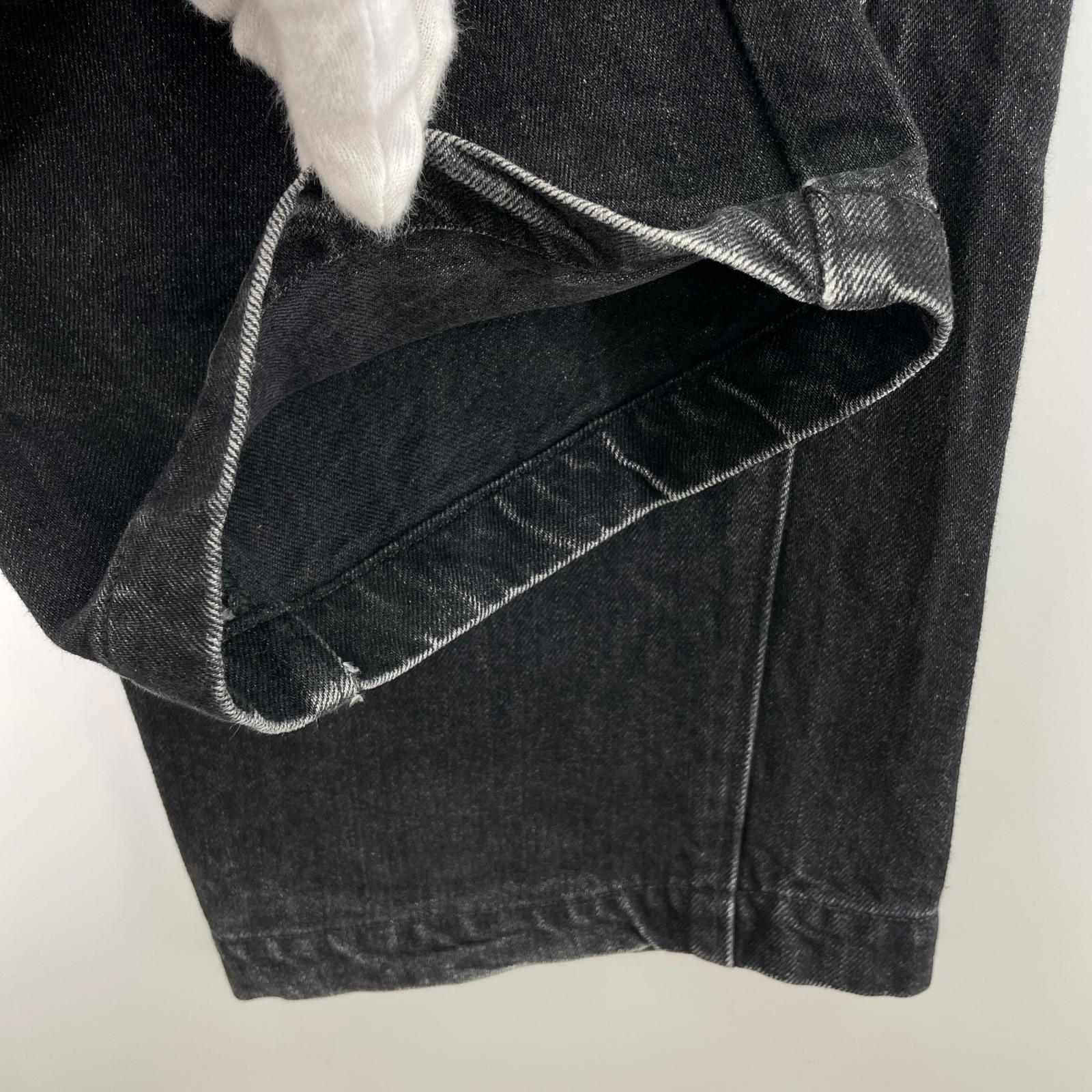 デニムパンツ CIOTA×SEEALL BLACK DENIM SAU43 CI791 黒 (3) 3 ブラック
