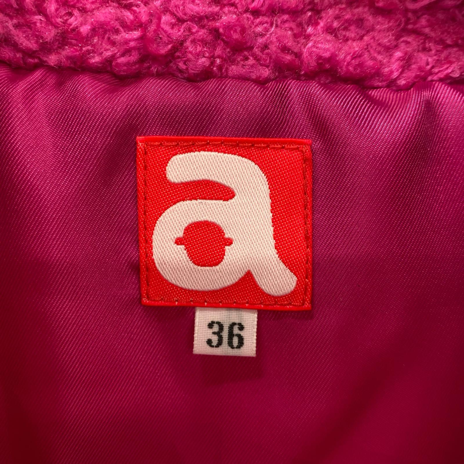 ジャケット ARCHIVIO フリース 36 ピンク