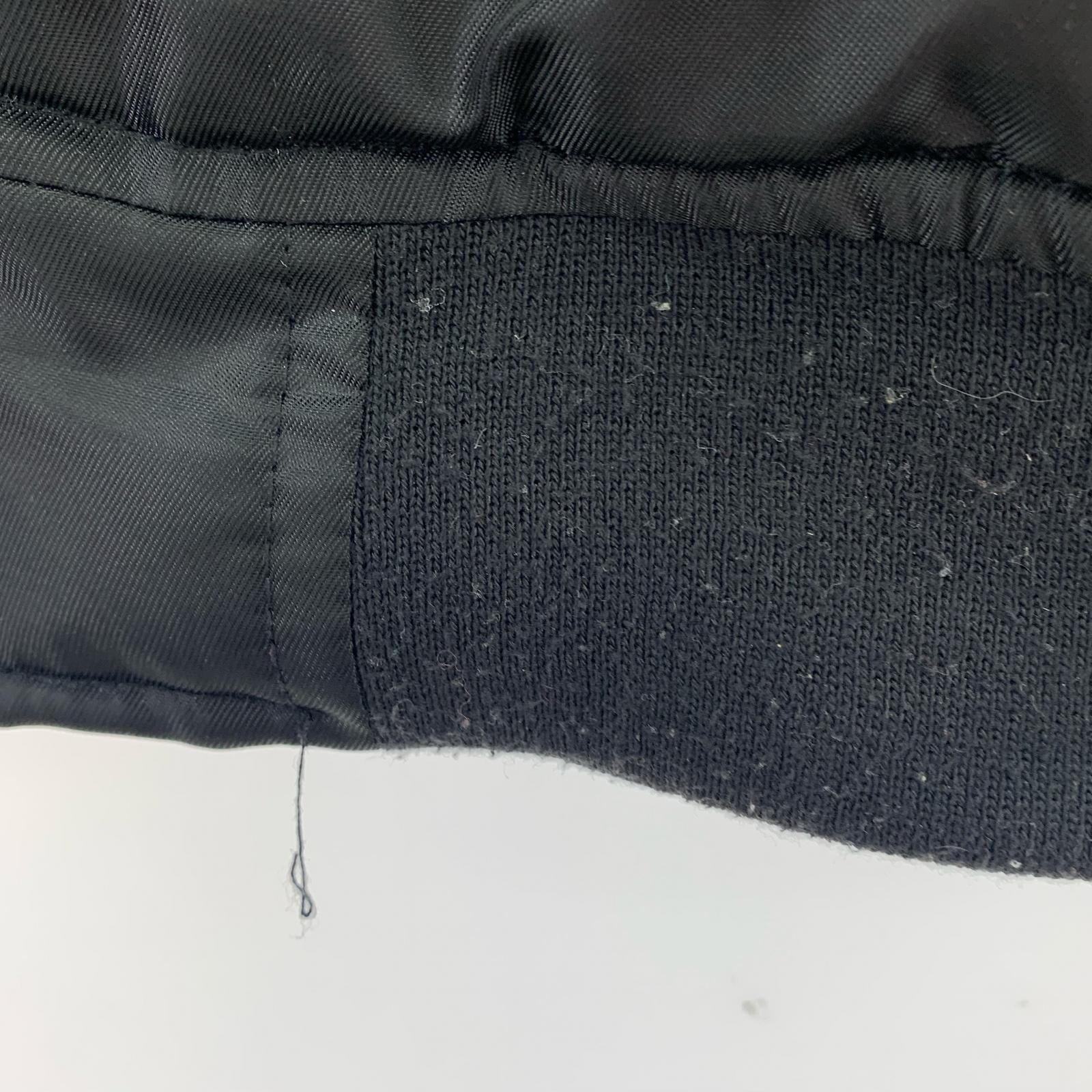 ブルゾン 一二三屋 花札 MA-1 XXL BLK ブラック