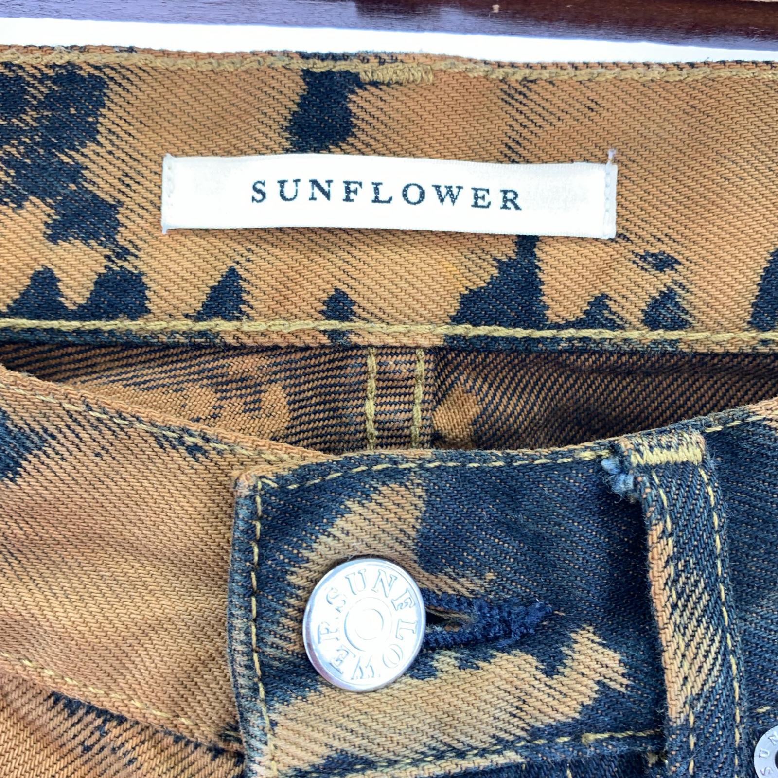 デニムパンツ SUNFLOWER 22AW LOOSE DENIM 5062 28/32 28 ブラウン