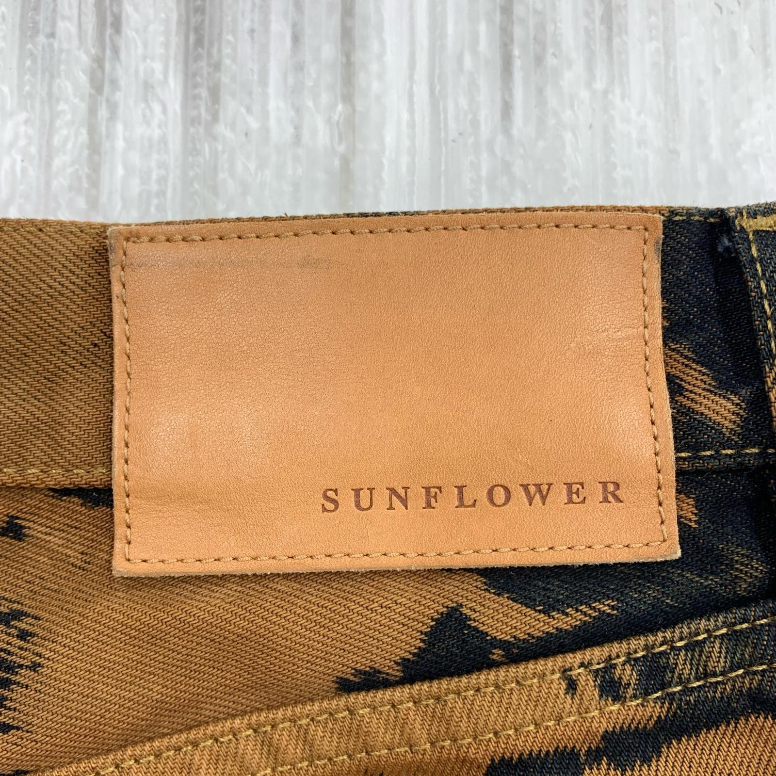 デニムパンツ SUNFLOWER 22AW LOOSE DENIM 5062 28/32 28 ブラウン