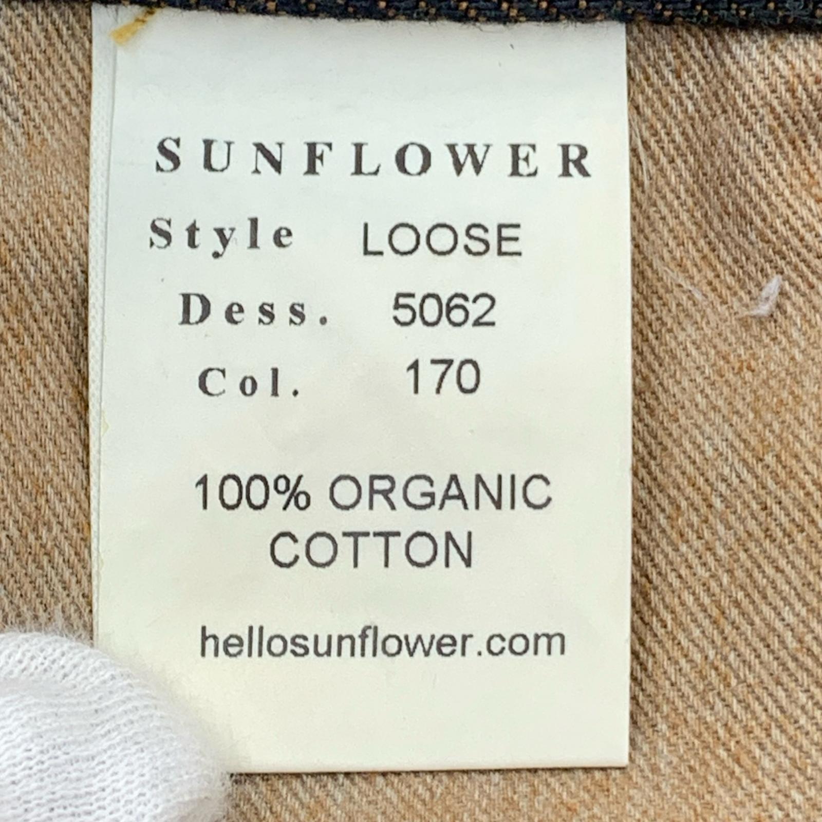 デニムパンツ SUNFLOWER 22AW LOOSE DENIM 5062 28/32 28 ブラウン