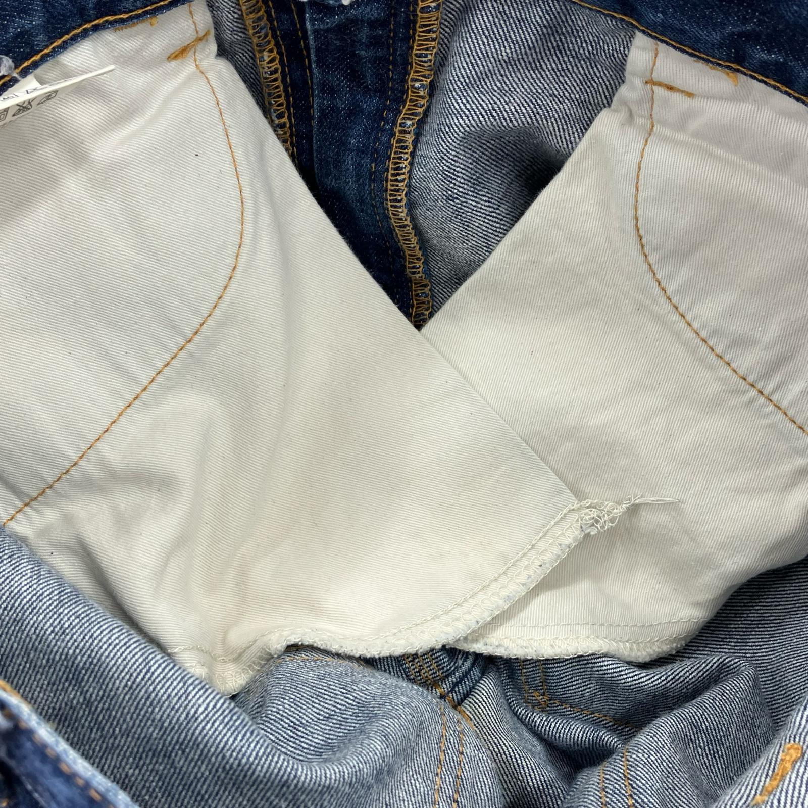 デニムパンツ TCB JEANS デニム インディゴ 32 32
