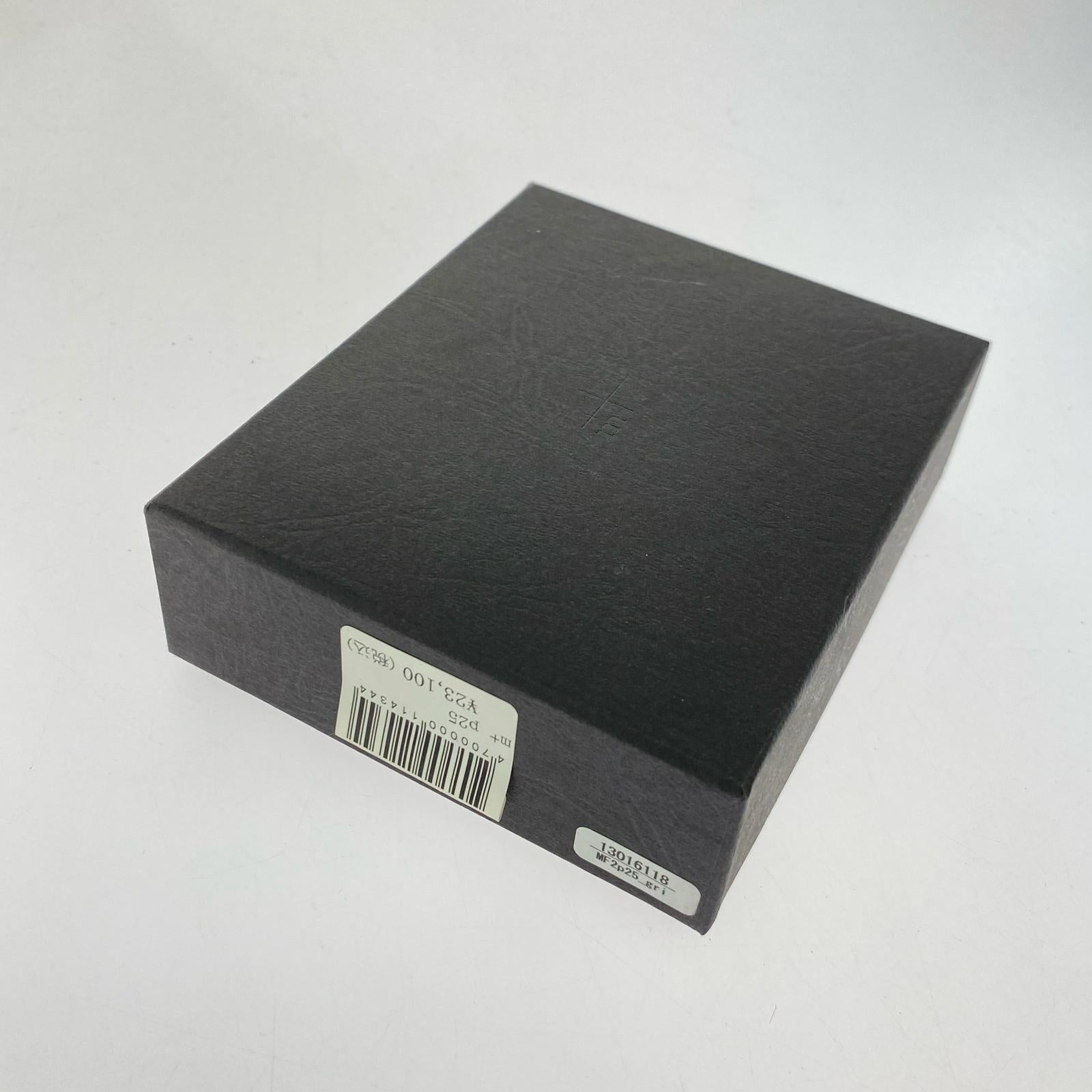 コンパクトウォレット m+ millefoglieⅡ レザー ウォレット ブラウン ブラウン