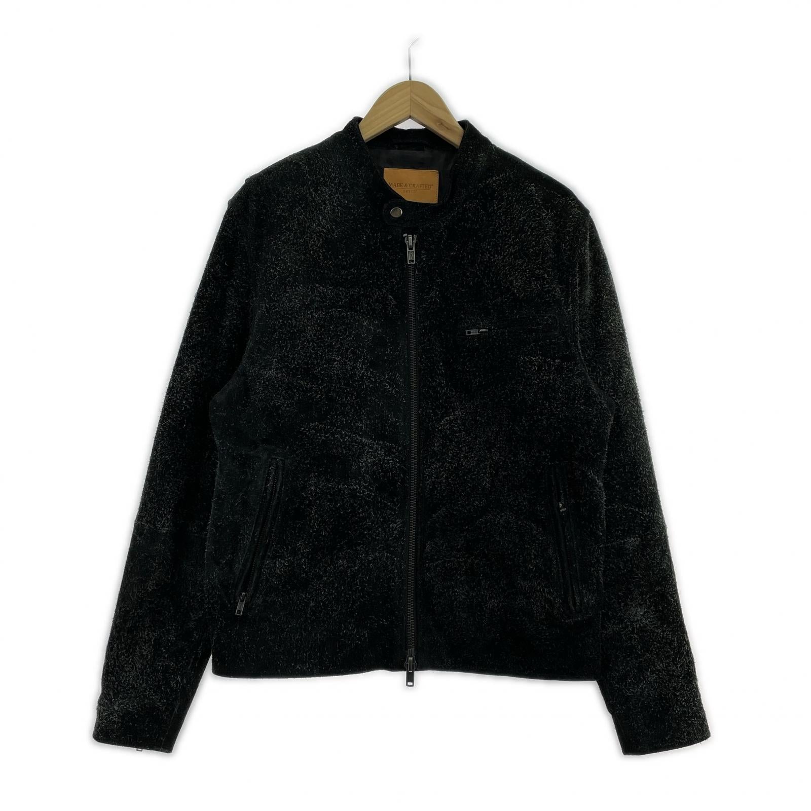ライダースジャケット levi's made & crafted スウェード 黒 2 ブラック