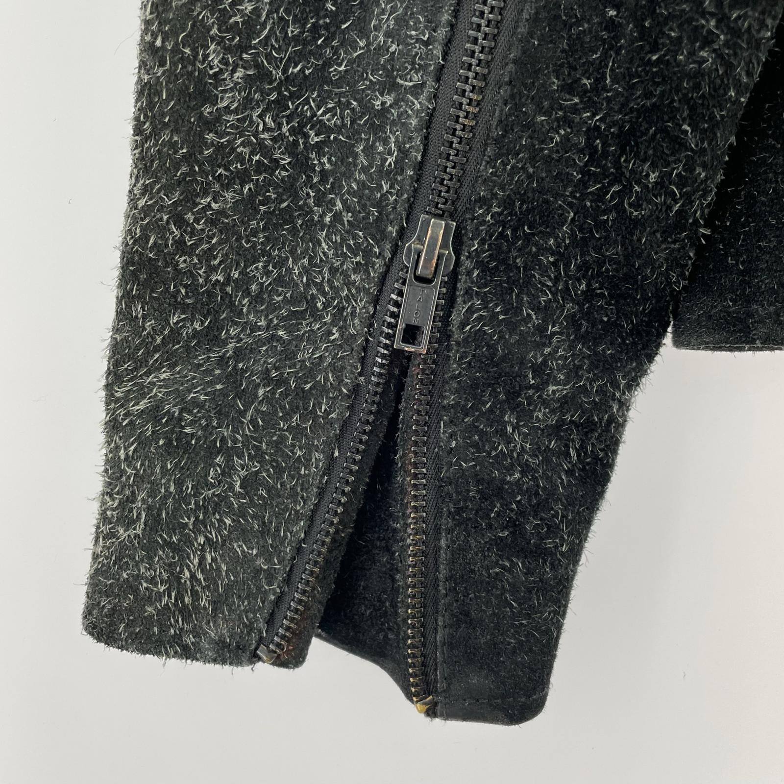 ライダースジャケット levi's made & crafted スウェード 黒 2 ブラック